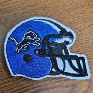 Detroit Lion Motor City Muscle Helmet Patch